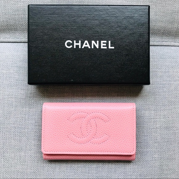 CHANEL Accessories - Chanel Caviar Leather Classic Key Holder